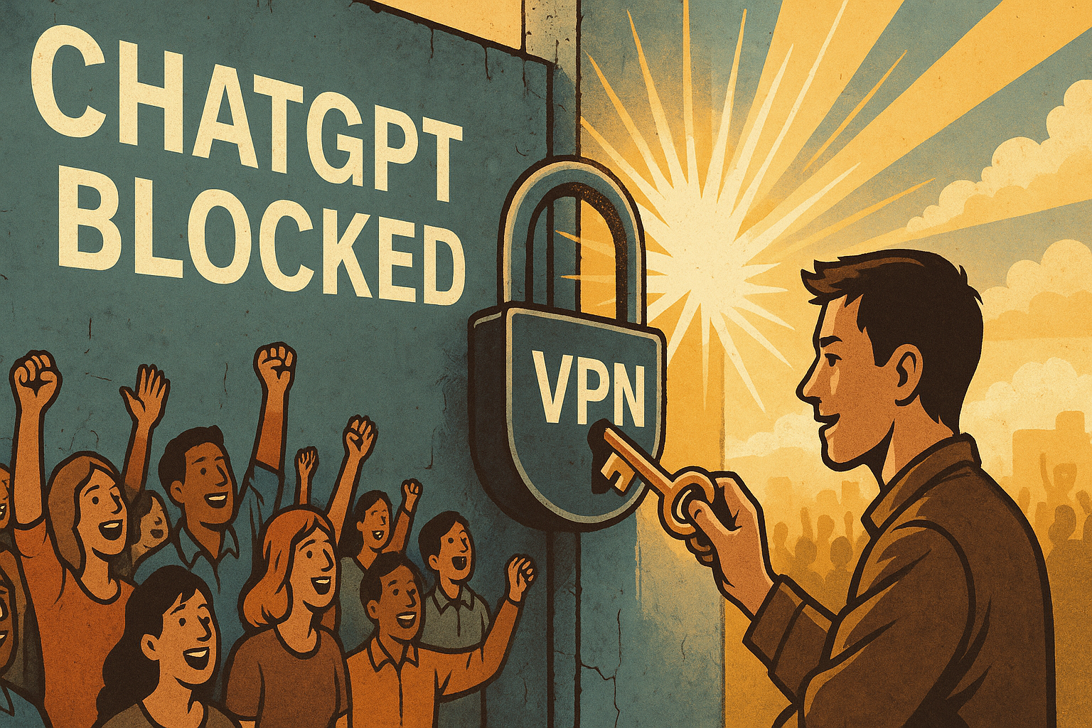 Как получить доступ к ChatGPT в 2025 году с помощью VPN